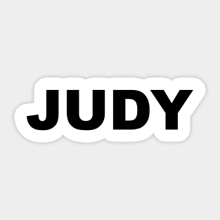 JUDY Sticker